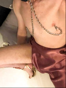 Concupiscent streetwalker in ideal shape