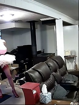Pink tutu and red bra on 07/11/2018