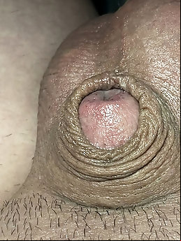 Tiny, inverted cock