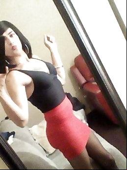 Fresh ladyboy girlfriends in provocative underwear